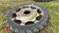 2 MICHELIN ROW CROP WHEELS - 2