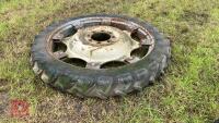 2 MICHELIN ROW CROP WHEELS - 8