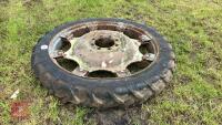 2 MICHELIN ROW CROP WHEELS - 9