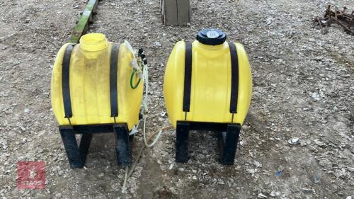 2 X 30 GALLON ADDITIVE TANKS
