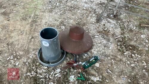 POULTRY FEEDER & PADDOCK FENCER