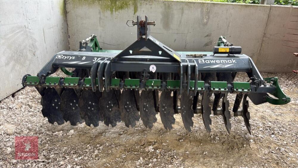 2024 AWEMAK OZYRYS BTB30 DISC HARROW