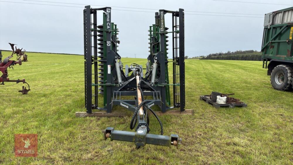 2021 AWEMAK PUMA CA 50 TRAILED CULTIVATOR