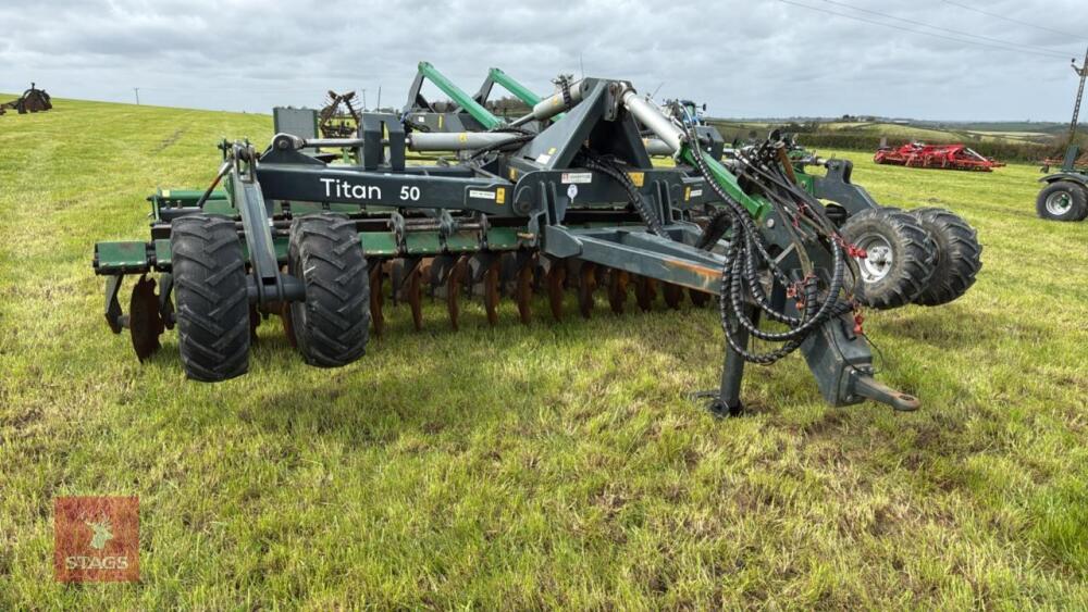 2022 AWEMAK 5M TITAN BTA 50 DISC HARROWS