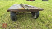 11' SINGLE AXLE METAL TRAILER - 14