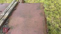 11' SINGLE AXLE METAL TRAILER - 23
