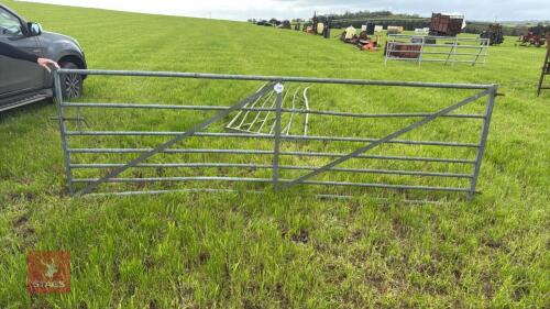 12' GALVANISED GATE