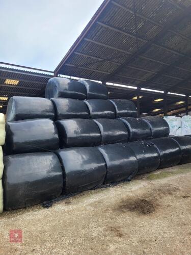 20 ROUND BALES OF 2025 HAYLAGE - BIDS PER BALE