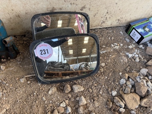 2 TRACTOR MIRRORS