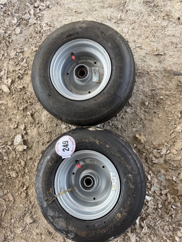 2 X 16X6.50 WHEELS & TYRES