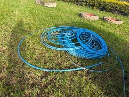 QTY OF BLUE ALKATHINE PIPE