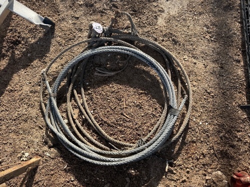 2 WIRE ROPES