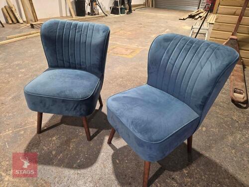 2 FAUX CHAIRS