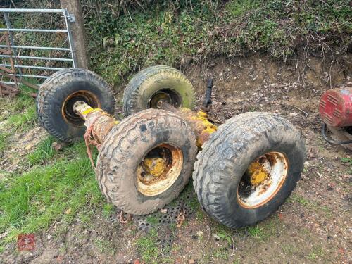 HOLMAN FRONT AND REAR AXLES