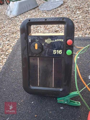 GALLAGHER C16 SOLAR FENCER ENERGISER