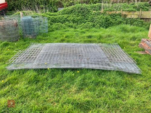 12 SHEETS OF MIXED WELD-MESH (22)