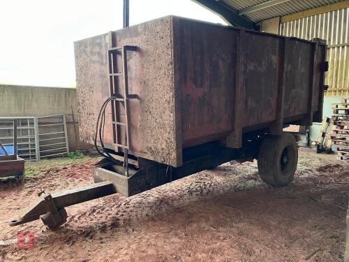 10T SINGLE AXLE GRAIN TRAILER