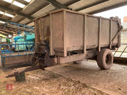 10T SINGLE AXLE GRAIN TRAILER