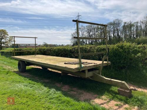 20' SINGLE AXLE BALE TRAILER