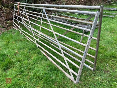 GALVANISED 15' GATE