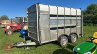 IFOR WILLIAMS 12' X 7' LIVESTOCK TRAILER - 2