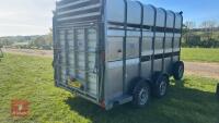IFOR WILLIAMS 12' X 7' LIVESTOCK TRAILER - 13