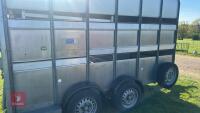 IFOR WILLIAMS 12' X 7' LIVESTOCK TRAILER - 14