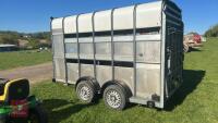 IFOR WILLIAMS 12' X 7' LIVESTOCK TRAILER - 21