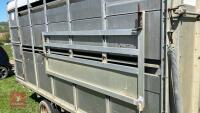 HUDSON 12' LIVESTOCK TRAILER - 15