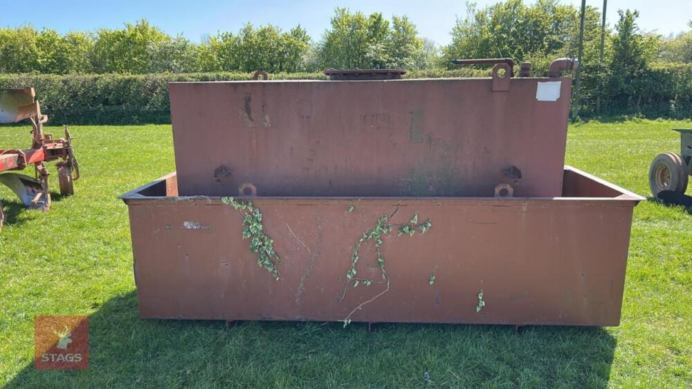 LARGE METAL BUNDED FUEL TANK