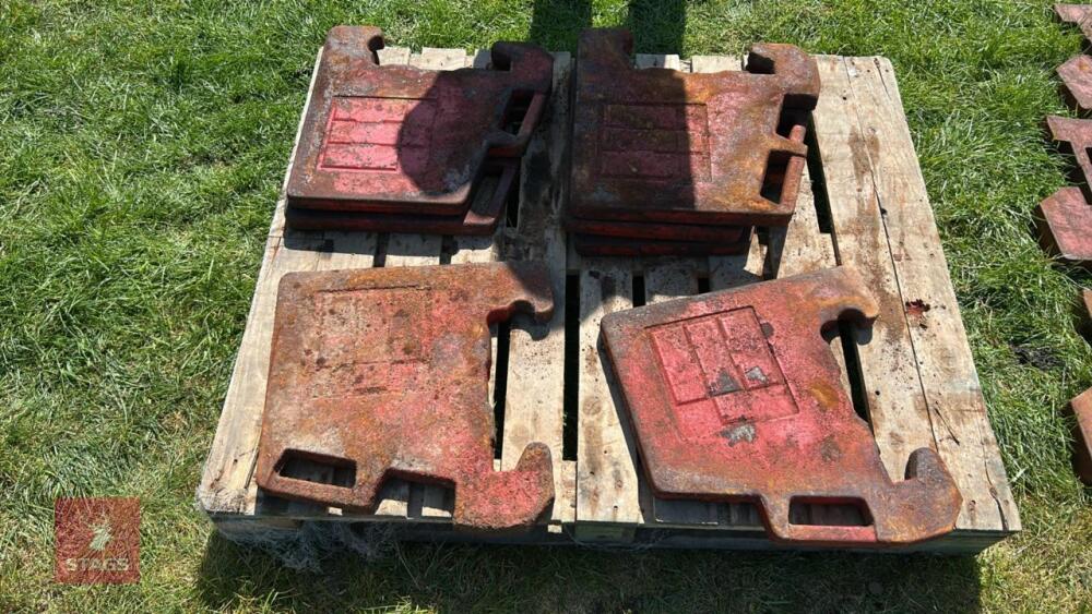 7 INTERNATIONAL FRONT WAFER WEIGHTS
