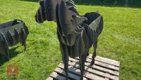 HORSE FIRE PIT/PLANTER - 5