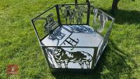 HEXAGANOL FIRE PIT - 6