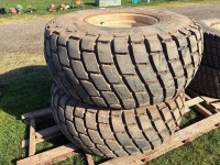 FULL SET OF TITAN TURF WHEELS & TYRES - 5