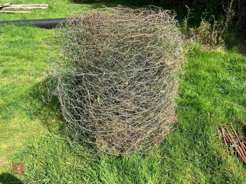 ROLLS OF HEX WIRE