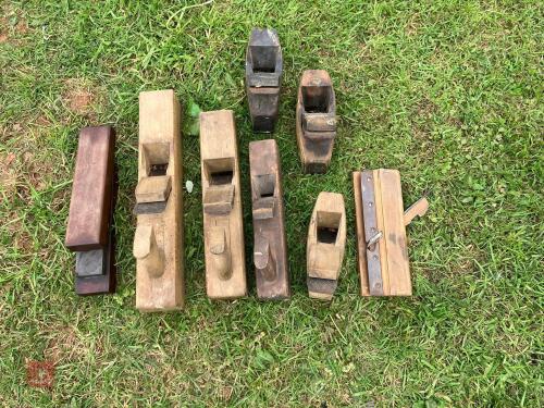 SELECTION OF WOODEN PLANES