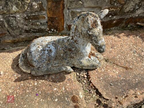 VINTAGE STONE HORSE