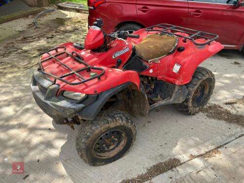 2015 SUZUKI KING 500CC QUAD BIKE