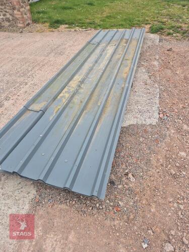 8 X CLADDING SHEETS
