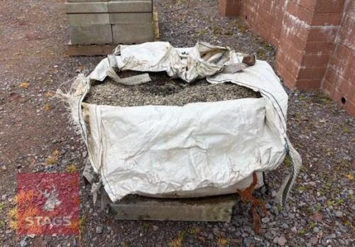 TOTE BAG OF PEA GRAVEL