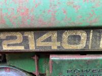 1983 JOHN DEERE 2140 TRACTOR (S/R) - 21