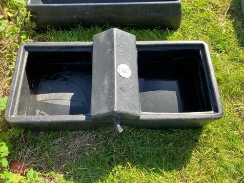 PLASTIC DOUBLE SIDED WATER TROUGH (47)
