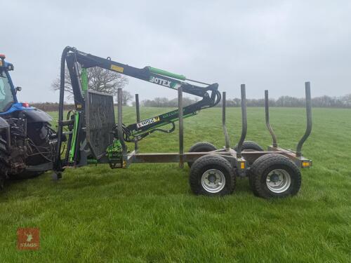 2017 BOTEX GR8 TIMBER TRAILER