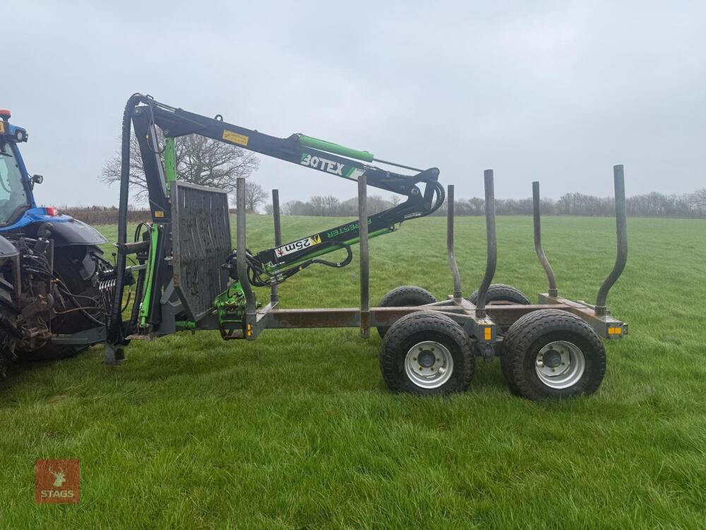 2017 BOTEX GR8 TIMBER TRAILER