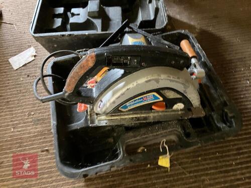 EVOLUTION 100 VOLT CHOP SAW