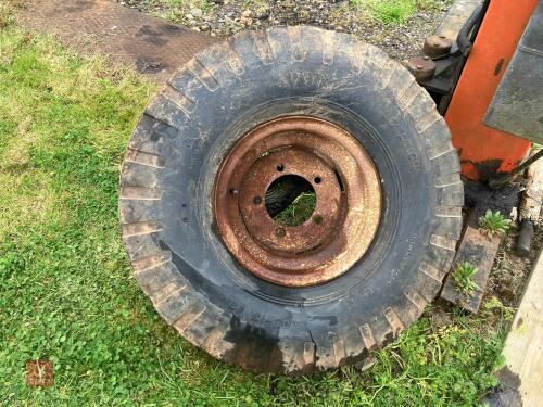 WHEEL AND TYRE