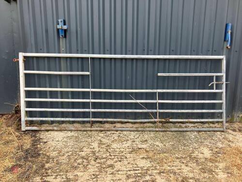10' HD GALVANISED FIELD GATE