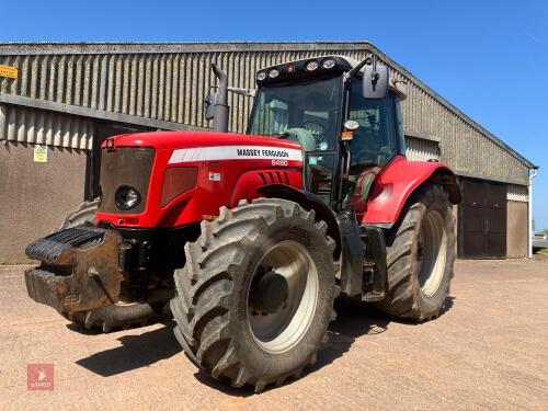 2008 MASSEY FERGUSON 6480 4WD TRACTOR