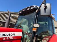 2008 MASSEY FERGUSON 6480 4WD TRACTOR - 36