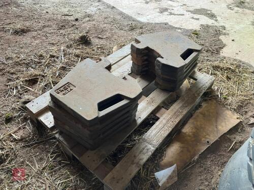 10 MASSEY FERGUSON FRONT TRACTOR WEIGHTS